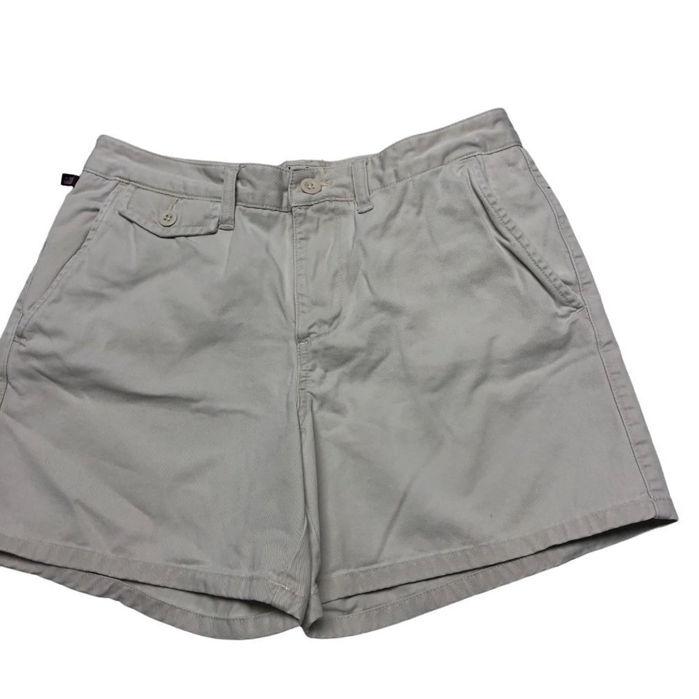 POLO JEANS COMPANY RALPH LAUREN KHAKI WOMEN SHORTS‎  SZ 8